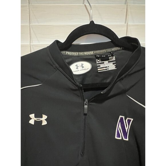 Under Armour Northwestern Wildcats 1/4 Zip - Size L - Picture 2 of 4